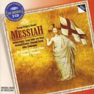 Image of Messiah Pinnock the English Concert by George Frideric Handel CD Album