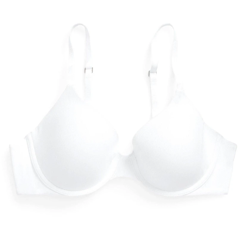 Image of Polo Ralph Lauren Womens Essential Lightweight T-Shirt Bra White Cloud female 32B