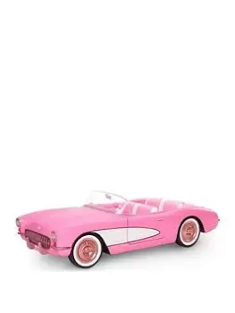 Image of Barbie The Movie: Pink Corvette Convertible Car