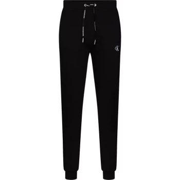 Image of Calvin Klein Jeans Ck Embroidery Jogg Pants - CK BLACK BAE