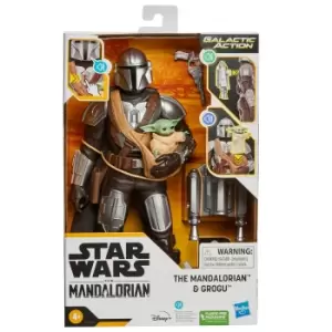Image of Star Wars Galactic Action Mandalorian And Grogu