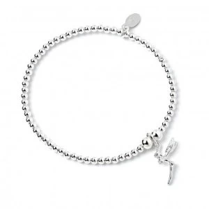 Image of Fairy Charm with Sterling Silver Ball Bead Bracelet