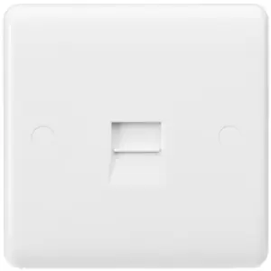 Image of MLA Knightsbridge Curved Edge Telephone Extension Socket - CU7400