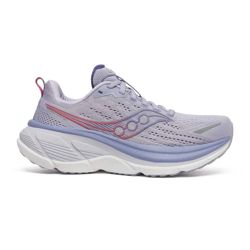 Image of Saucony Hurricane 25 Purple White AW25 Womens Shoes, Size 44,5 - EUR