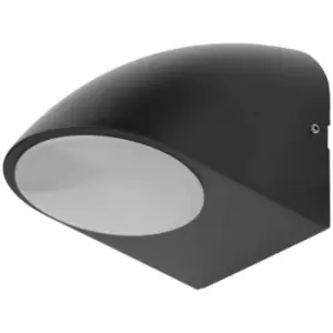 Image of Zinc NEVIS Outdoor Downlight Black