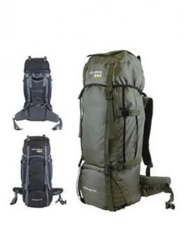 Image of Yellowstone Edinburgh 65-Litre Rucksack - Black