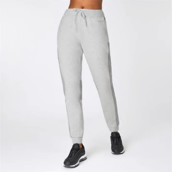 Image of Everlast Skinny Panelled Joggers - Grey Marl