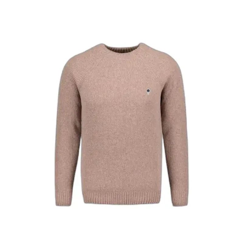 Image of Faguo Wool sweater Faguo Frehel Marron Male S
