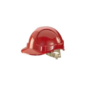 Image of BBrand Comfort Vented Safety Helmet Red