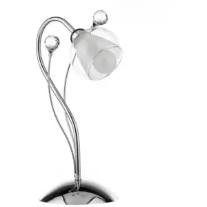 Image of Onli Diamante Glass Table Lamp, Glass Shade