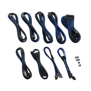 Image of CableMod PRO ModMesh RT-Series Asus ROG / Seasonic Cable Kits - Black/Blue