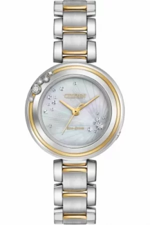 Image of Ladies Citizen L Carina Diamond Watch EM0464-59D