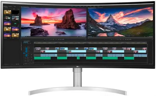 Image of LG UltraWide 38" 38WN95CP-W Quad HD Curved IPS LED Monitor