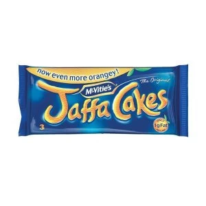 Image of McVities Mini pack 3 Pack Jaffa Cakes Pack of 24.
