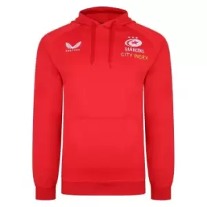 Image of Castore Saracens Hoodie Seniors - Black