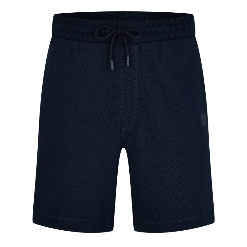 Image of Boss Mens Short Elasticated Drawstring Shorts Navy 404 male XL