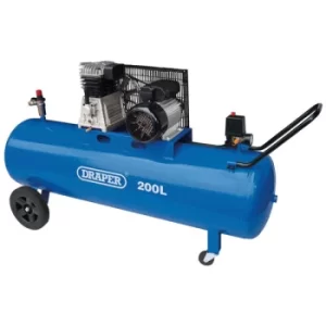 Image of Draper 55315 200L Belt-Driven Air Compressor (2.2kW)
