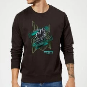 Image of Spider-Man Far From Home Stealth Suit Sweatshirt - Black - 5XL