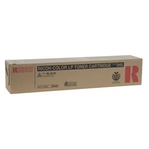 Image of Original Ricoh Type 245 Black Laser Toner Ink Cartridge (888280)