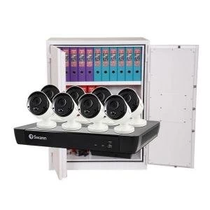 Image of Swann 8 Camera 5MP Super HD NVR CCTV System with 2TB HDD