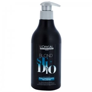 Image of LOreal Professionnel Blond Studio Post Lightening Shampoo for Bleached and Highlighed Hair 500ml