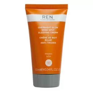 Image of REN - Overnight Glow Dark Spot Sleeping Cream Mini (10ml)