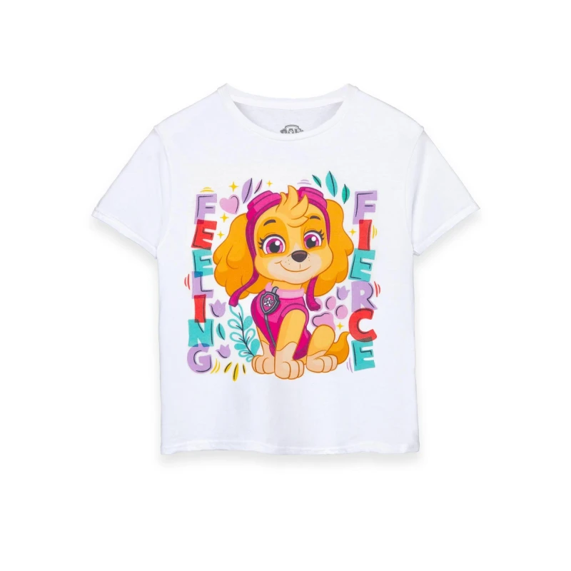 Image of Paw Patrol Short Sleeved T-Shirt White