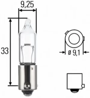 Image of Bulb H21W Bay 9 S 24V 8GH008417-012 by Hella