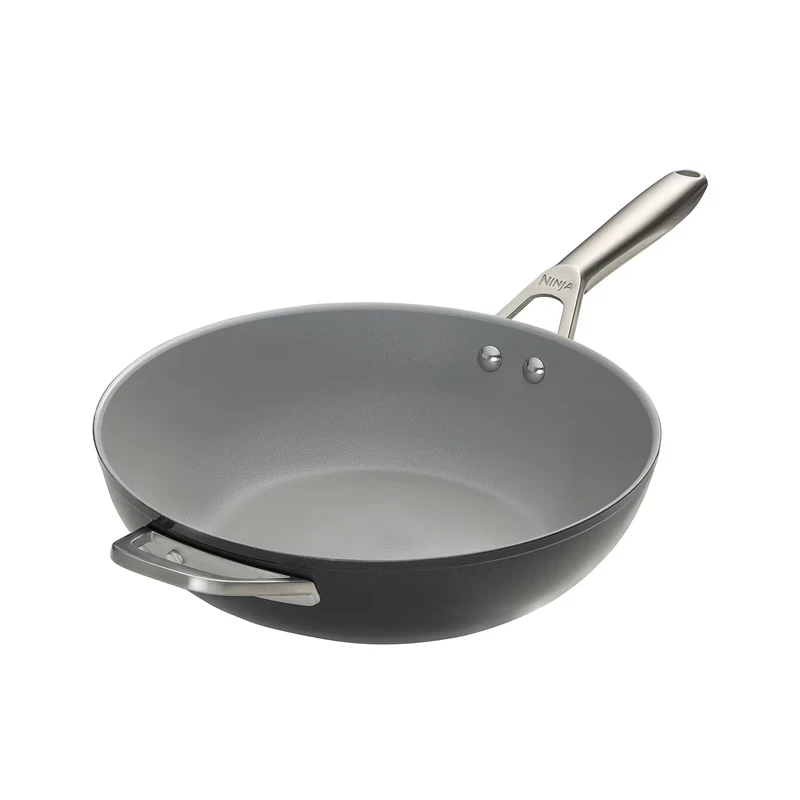 Image of Ninja UK Ninja Zerostick Ceramic Pro 28cm Frying Pan - Black CW30028UK CW30028UK