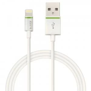 Image of Leitz White Complete Lightning to USB Cable 1m 62120001