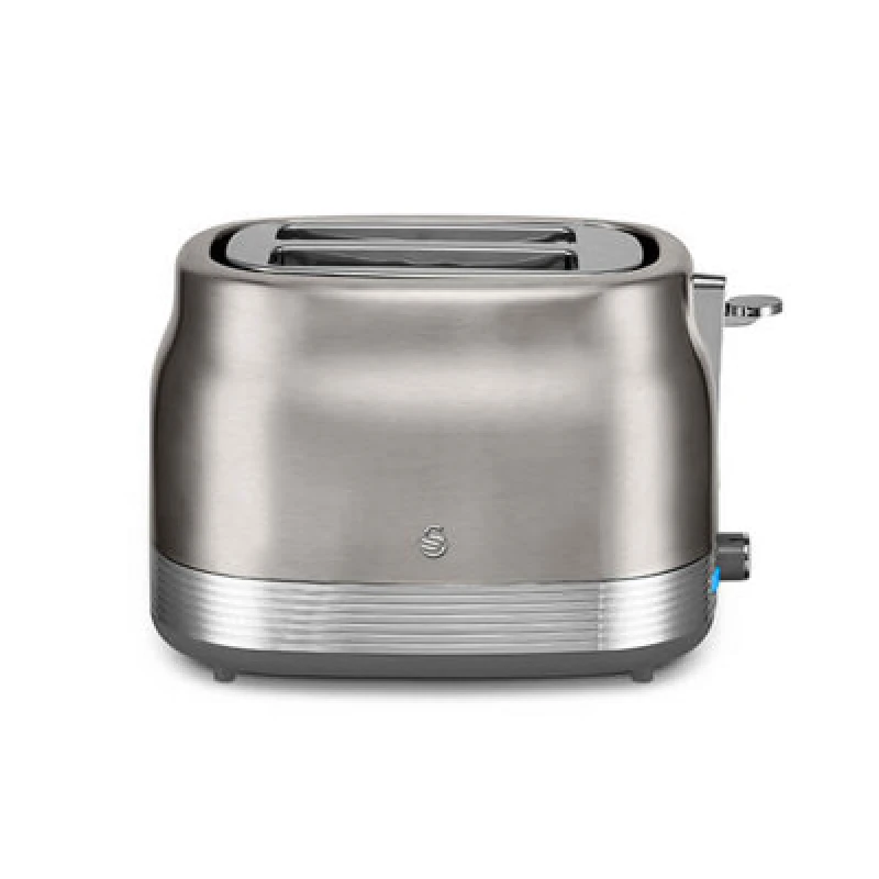 Image of Swan RetroRevive 2 Slice Toaster ST19028SS, Silver ST19028SS