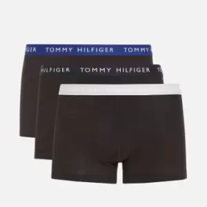 Image of Tommy Hilfiger Three-Pack Organic Cotton-Blend Trunks - L