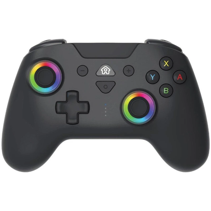 Image of Subsonic - Wireless controller for Switch and Switch Oled - Gamepad bluetooth controller with LED vibrations ant 6 axis gyro - Black