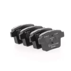 Image of BREMBO Brake pad set FORD,JAGUAR,FORD USA P 24 063 1356392,1521329,1522073 4S712M008AA,4S712M008AB,5F9Z2200AA,ME4S7J2M008AB,5F9Z2200B,7F9Z2200A