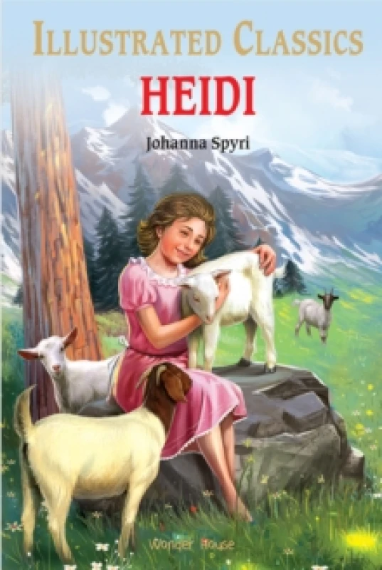 Image of Heidi : Illustrated Children Classics : English Novel With Review Questions Hardback