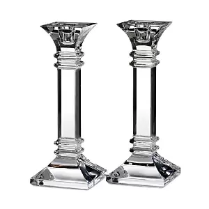 Image of Marquis by Waterford Treviso 8 Candlesticks, Set of 2