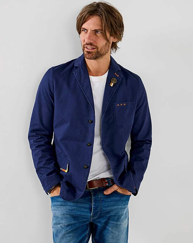 Image of Joe Browns Joe Browns Full of Personality Blazer Navy - Joe Browns - Size: 40 Navy Male 40 JB03402