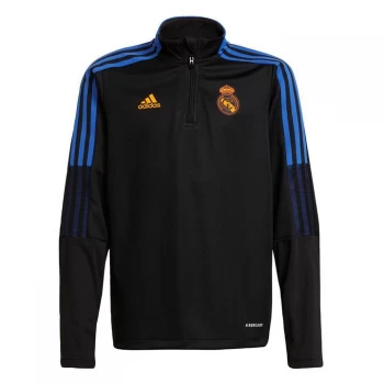 Image of adidas Real Madrid Tiro Training Top Kids - Black