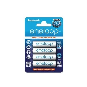 Image of Panasonic Eneloop AA NI-MH HR06 1900mAh 1.2V Rechargeable Batteries