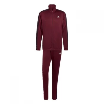 Image of adidas Sportswear Tapered Tracksuit Mens - Victory Crimson / Legend Ink