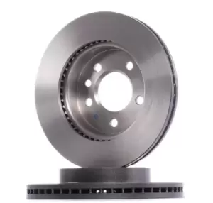 Image of BREMBO Brake disc 09.B973.11 Brake rotor,Brake discs VW,Amarok Pickup (2HA, 2HB, S1B, S6B, S7A, S7B),Amarok Pritsche / Fahrgestell (S1B, S6B, S7B)