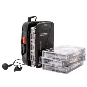 Image of GPO Personal Portable Cassette Player - Black