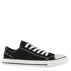 Image of SoulCal Canvas Low Ladies Canvas Shoes - Black