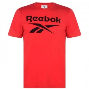 Image of Reebok Boys Elements Graphic T-Shirt - Red
