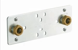 Image of Wickes Behind Tile Bar Shower Fixing Plate