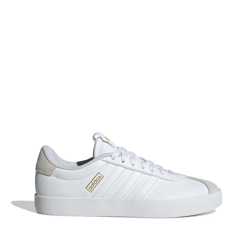Image of adidas VL Court Low Womens Trainers - White White 7