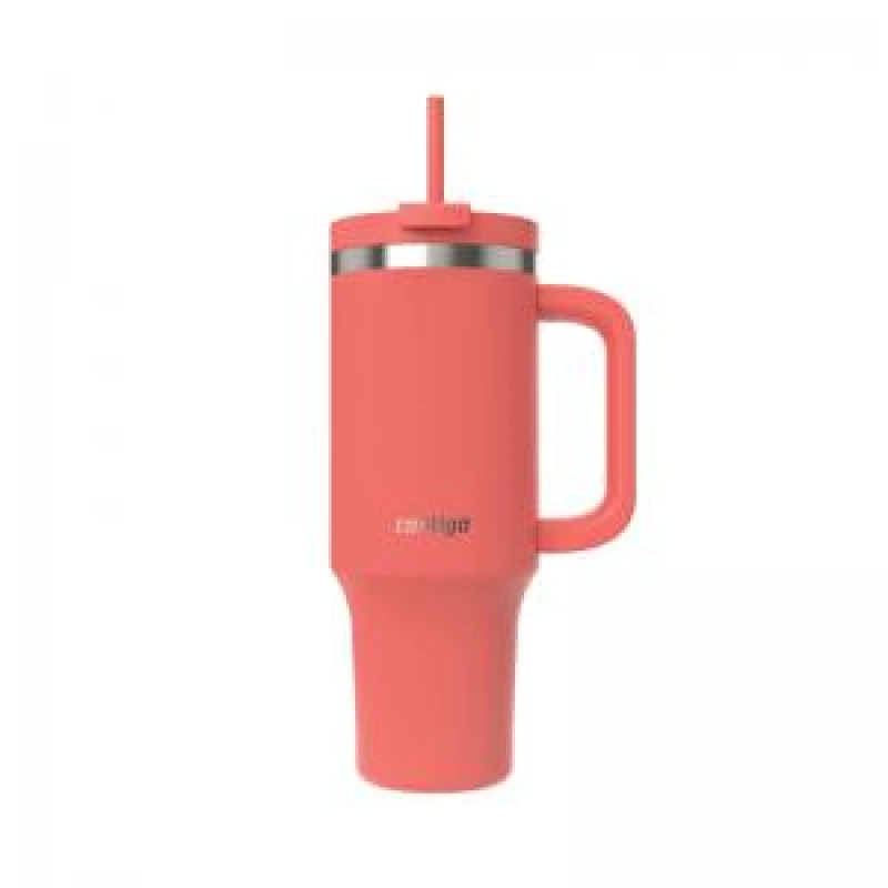 Image of CONTIGO Contigo Streeterville Tumbler Stainless Steel Leakproof 40oz Coral 2217787 2217787