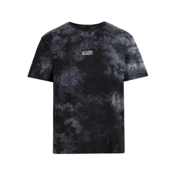 Image of AllSaints Clay Short Sleeve Crew - PIER GREY