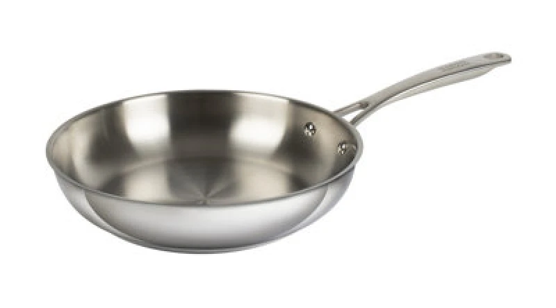 Image of Kuhn Rikon Allround Stainless Steel Uncoated Frying Pan, 24Cm