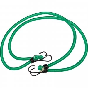 Image of BlueSpot Bungee Cords 900mm Green Pack of 2